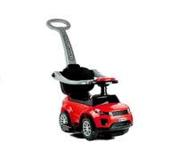 614W Voiture toboggan pour jeunes enfants avec poignée parentale - Rouge