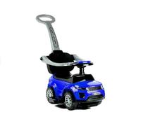 614W Voiture toboggan pour tout-petits avec poignée parentale - Bleu