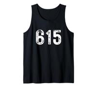 615 Code régional Nashville Tennessee Débardeur