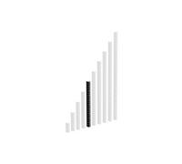 - 61535B10 - Profilé rack en acier 2 mm, 10U