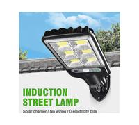 (616A solar streetlights 18LED)New Outdoor Solar Street Light Waterproof Sensor Garden Light Rotatable Bracket Garden Light Wall