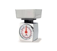 Lacor Balance de cuisine 61702 – Capacité 1 kg, graduation 5 g – Argent