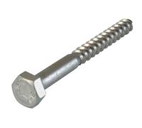 [6180454] SUKI Boîte 10 Tire-fond Acier inoxydable 6 Pans 10x60 mm