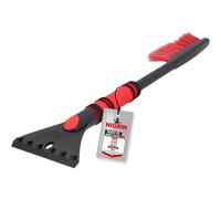 [6190] NIGRIN Gratte-givre avec balai à neige, 600 mm, noir / rouge