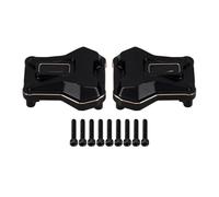61G Black revêtement en Laiton Différentiel Couvercle d'essieu Compatible avec des pièces de Mise à Niveau RC Crawler FMS10 à échelle 1/10 pour Les véhicules du modèle NJORA(2PCS)