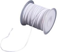 61m Mèche à bougie ronde Mèche éco-textile Bougie cire d'abeille DIY Bougies