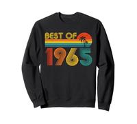 61st Birthday Gifts Best of 1965 Retro Men and Women Vintage Sweatshirt