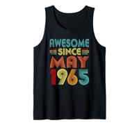 61st Birthday Idea Awesome Since May 1965 Bday 61 Years Old Débardeur