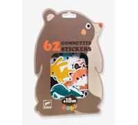 62 gommettes animaux - forêt TU