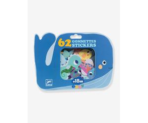 62 gommettes animaux - mer TU