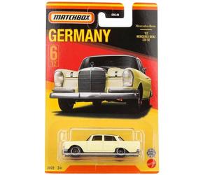 '62 Mercedes-Benz 220 SE Beige Matchbox Stars of Germany MB1220 1/64 HFH49