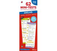 62 mini-tests pour évaluer ses connaissances - Anglais niveau collège Grammaire, conjugaison, expression... Plus de 500 questions + corrigés - Maud Rimbert - Eyrolles - cartonné - Scolaire / Universit