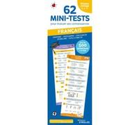 62 mini-tests pour évaluer ses connaissances - Français niveau collège - 5e, 4e, 3e Maud Rimbert (Auteur), Stéphanie Eleaume Lachaud (Auteur)
