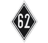 62 prozenter Free Biker German Wear Biker MC Patch écusson thermocollant