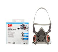 6200 - Demi-Masque Kraton 6200 - Livré sans Cartouche Taille M