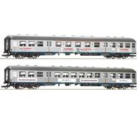 6200206 H0 Lot de 2 voitures de banlieue DB, Ep. IV