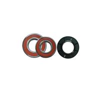 6206, 6207, 47 88 10 12, Compatible avec Little Swan, Laveuse à tambour - Pièces de rechange for roulement et joint d'étanchéité(Orange)