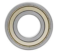 6206-ZZ Roulement à billes en métal,Roulement à billes à gorge profonde en métal, 6206-ZZ double blindage miniature,pour petits moteurs/Applications domestiques（30 mm x 62mm x 16mm）