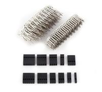 620pcs 2.54mm Coffret de Connecteur Male Femelle Jumper