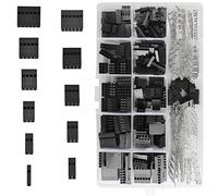 620PCS Dupont Connecteur Pas de 2.54mm 1 2 3 4 5 6 Pin JST SM Connecteur De Logement Dupont Mâle Femelle Pin Header À Sertir Terminal Connecteur Assortiment Kit avec Boîte en Plastique Transparent