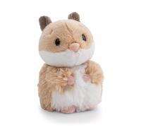 62160 Peluche, Hamster, 12 cm, Marron, Douce, Adorable, pour Câliner Et Jouer, pour Enfants Et Adultes, Idée De Cadeau