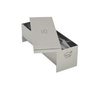 städter 62207 plat à tarte et à terrine en acier inoxydable avec couvercle 230 x 75 x 75 mm 1 l G