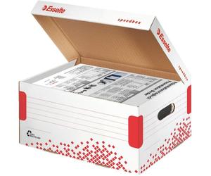 [623911] Esselte Conteneur Archives SPEEDBOX A4 ouv. totale - 355x193x252mm