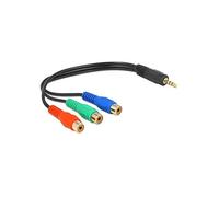 [62499] Delock Câble adaptateur Jack 4 pins > 3 x RCA femelle 24 cm