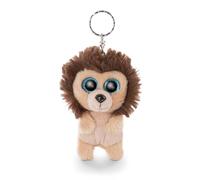 62592 Glubschis Porte-clés en peluche au motif de lion Cliff, 9 cm, beige, fidèle compagnon pour sac à dos ou autre sac, pour petits et grands