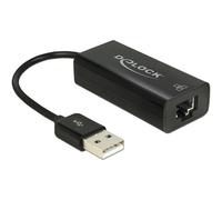 [62595] Delock Adaptateur Carte réseau Ethernet 100 Mbit/s USB A -> RJ45 St/Bu