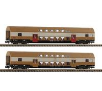 Fleischmann 6260075 Lot de 2 N : chariot à deux étages DBmue de la DR