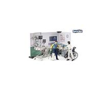 Bruder bworld Infirmerie 62711 – médecin, patient, équipement médical, secouristes