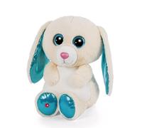 62716 Glubschis Lapin Wolli-Dot, 45 cm, Blanc, Peluche Douce et Mignonne, pour câliner et Jouer, pour Enfants et Adultes, idée Cadeau