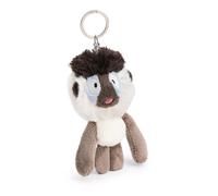 62731 Porte-clés, Mandrill Matuto, 10 cm, Gris, Compagnon en Peluche pour Sac à Dos ou Sac, Porte-clés pour Petits et Grands