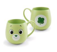 62827 Tasse Bisounours, 400 ML, 8 x 9 cm, Verte, en Porcelaine De qualité supérieure, Conçue avec Soin, Accessoire Mignon pour La Cuisine, Le Bureau Et La Maison, Joli Cadeau pour Vos Proches