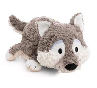 62847 Doudou Mouton et Loup, 25 cm, avec Fonction réversible 2 en 1, Beige, Peluche Douce, Adorable Peluche pour câliner et Jouer, pour Enfants et Adultes, idée Cadeau