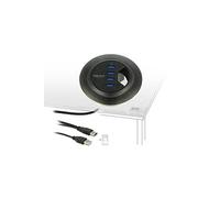 DeLock Hub USB 62868 4 ports USB‑A USB 3.1 Gen1 5 GBit/s noir