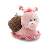 62890 Peluche, Escargot, Noix de Coco, 15 cm, Rose, Douce, Adorable À Câliner Et avec Laquelle Jouer, pour Enfants Et Adultes, Idée Cadeau