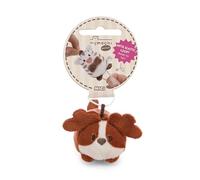 62927 Spaniel Brushy Doudou, 5 cm, Marron, Peluche Douce, Adorable Peluche pour câliner et Jouer, pour Enfants et Adultes, idée Cadeau