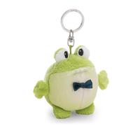 62942 Porte-clés Grenouille, 7 cm, Vert, Compagnon en Peluche pour Sac à Dos ou Sac, Porte-clés pour Petits et Grands