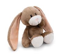 62984 Doudou Lopino Le Lapin, 20 cm, dans Une boîte Cadeau, 22,5 x 12,5 x 7 cm, Gris, Peluche Douce, Adorable Peluche pour câliner et Jouer, pour Enfants et Adultes, idée Cadeau