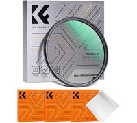 62mm Black-Mist 1/4+CPL Filter 2 in 1 Polarising Diffusion Effect and 3 Cleaning Cloths for Camera Lens (Nano-Klear Series)