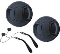 62mm Bouchons D'objectif Capuchon Cache Objectif pour Nikon AF-S VR Micro-NIKKOR 105mm f/2.8G If-Ed, AF 70-300mm f/4-5.6G, Sony FE 90mm f/2.8 Macro G OSS (SEL90M28G), Lot de 2