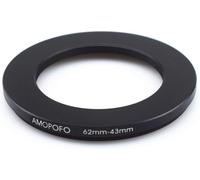62mm to 43mm Filter Adapter Ring 62mm to 43mm Adapter Ring for Camera Lens with 62mm Filter Thread on 43mm Filter Ring