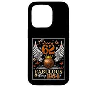 62nd Birthday Women Cheers to 62 Years Fabulous Since 1964 Coque pour iPhone 15 Pro
