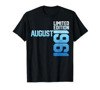 62th Birthday Man 62 Years Limited Edition Août 1961 Idée T-Shirt