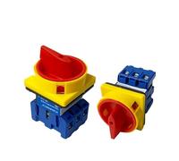 63 Amp 690V Isolator Switch 3P Main Motorized Rotary Pad Lock On-off Power Switches YMD11-63A Replace LW30 NWPNLXEA