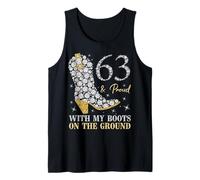 63 Ans d'anniversaire et Proud with My Boots on The Ground Débardeur