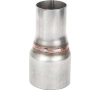 63 mm/2,5 pouces à 45 mm/1,75 pouces Réducteur de gaz d'échappement -Fiche -Tube -Standard -Tube d'accouplement droit avec trou