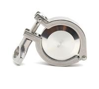 63 mm three-clamp set ferrule 77.5mm SS304 stainless steel stamping Weld Ferrule+End Cap+Tri Clamp+Silicon Gasket